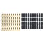 QUICKCAR RACING PRODUCTS QRP57-481-50 Ring Terminal 1/4in 8 Ga w/Heat Shrink 50pk