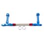 FRAGOLA FRG920002 #6 Fuel Line Kit 7/8-20 Dual Inlet 4150