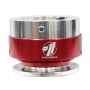 NRG SRK-100RD Quick Release - Silver Body/ Red Chrome Ring