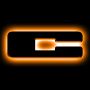 Oracle Lighting 3141-C-005 Universal Illuminated LED Letter Badges - Matte Black Surface Finish - C