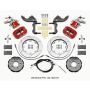 Wilwood 140-15219-R Dynapro Radial4 / MC4 Rear Kit 12.19 Red 2014-2015 Mini Cooper w/Lines & Cables