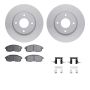 Dynamic Friction 4512-67104 Rotor Kit
