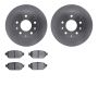 Dynamic Friction 6502-80366 Rotor Kit