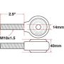 SPECIALTY PRODUCTS COMPANY 15787 XAXIS ROD END BALL JOINT