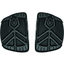 Kuryakyn 5653 Spear Mini Boards Without Adapter Satin Black