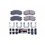PowerStop Z23-470 PowerStop - Z23 Daily Driver Carbon-Fiber Ceramic Brake Pads with Hardware Kit