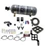 Nitrous Express 60547-12 DOMINATOR BILLET CROSSBAR PRO POWER (100-200-300-400-500HP) W/ COMPOSITE BOTTLE.