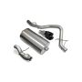 Corsa Performance 14912BLK 3.0in. Cat-Back Single Rear Exit with Twin 4.0in. Black PVD Pro-Series Tips