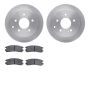 Dynamic Friction 6502-72227 Rotor Kit