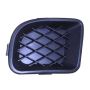 LH FRONT BUMPER INSERT BEZEL; W/O FOG LMPS; MAT BLK PT CRUISER 06-10