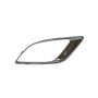 CAPA RT FRT BUMPER INSERT FOG LAMP BEZEL; CODE MLH; CHROME DODGE DURANGO 14-20