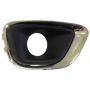 RH FRONT BUMPER INSERT FOG LAMP BEZEL; W/CHROME TRIM JEEP COMPASS 14-17