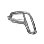 RT FRONT BUMPER INSERT FOG LAMP BEZEL; W/FOG LAMPS; CODE [MAL]; SATIN CHROME DODGE DURANGO 21-21