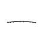 FRONT BUMPER MOLDING TYPE 2; GRILLE MOLDING; UPPER; BLACK CHRYSLER 200 15-17