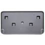 FRT BUMPER LICENSE BRKT LAREDO|LTD|OVERLAND|SUMMIT|TRAILHAWK;W/SCREWS JEEP GRAND CHEROKEE 17-C