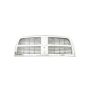GRILLE R2500/R3500 CHR/BLK DODGE PU 10-12