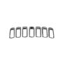 GRILLE MOLDING GRILLE INSERT; CHROME JEEP COMPASS 11-17