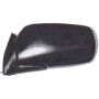 LH MIRROR OUTSIDE REAR VIEW; MANUAL FOLDAWAY; BLACK; TOWN & COUNTRY 91-95