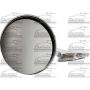 MIRROR UNIV 67-72 GM VEHICLES