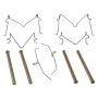 CARLSON BRAKE HARDWR 13244 Disc Brake Hardware Kit