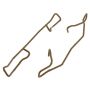 CARLSON BRAKE HARDWR 13335 Disc Brake Hardware Kit