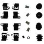 CARLSON BRAKE HARDWR 13571Q Disc Brake Hardware Kit