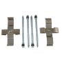 CARLSON BRAKE HARDWR 13586 Disc Brake Hardware Kit