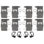 CARLSON BRAKE HARDWR 13663 Disc Brake Hardware Kit