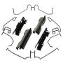 CARLSON BRAKE HARDWR P1045 Disc Brake Pad Installation Kit