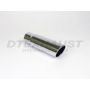 Different Trend Texas Chrome Over Stainless 3.5″x12″ Rolled Slant CMS-303512RSL