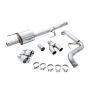 AWE Tuning 3015-22066 2015+ Ford F-150 0FG Single Exit Performance Exhaust System w/4.5in Chrome Silver Tips