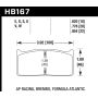 Hawk Performance HB167G.778 DTC-60 Disc Brake Pad