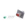 QUICKCAR RACING PRODUCTS QRP71-347 Plug Deutsch 4 Pin Receptacle w/Flange