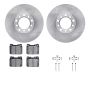 Dynamic Friction 6512-63184 Rotor Kit