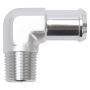 EDELBROCK EDE8166 Hose End  90-deg 1/2npt to 3/4 Barb  Clear