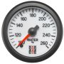 Autometer Stack 52mm 100-260 Deg F 1/8in NPTF Male Pro Stepper Motor Water Temp Gauge - White