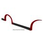 FIVESTAR FIV007-261-RR MD3 Wheel Flares Dirt Red Right