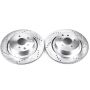 PowerStop JBR1340XPR PowerStop Evolution Performance Drilled, Slotted & Plated Brake Rotor Pair