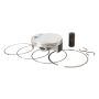 Vertex Pistons 23641B Vertex Piston 12-16 KTM 350 EXC-F 350cc Forged High Compression Piston Kit 12.8:1 Comp.