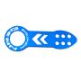 NRG Universal Front Tow Hook - Anodized Blue