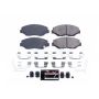 PowerStop Z23-914 PowerStop - Z23 Daily Driver Carbon-Fiber Ceramic Brake Pads with Hardware Kit