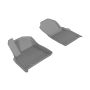 3D MAXpider 2017-2020 Audi Q7/Q8 Kagu 1st Row Floormat - Gray