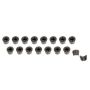 PAC RACING SPRINGS PACPAC-L8026-16 11/32 Valve Lock Set - 10 Degree Steel +.050