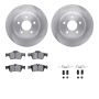 Dynamic Friction 6512-63353 Rotor Kit