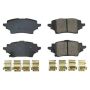 PowerStop 17-2202 PowerStop - Z17 Low-Dust Ceramic Brake Pads with Hardware