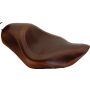 Mustang Motorcycle 76726 Mustang 04-21 Harley Sportster Wide Tripper Solo Seat - Distressed Brown