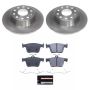 PowerStop TDSK8337 Track Day Spec High-Performance Brake Pad and Rotor Kit