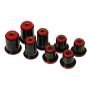 Prothane 70-72 GM 1.650in OD Front Control Arm Bushings - Red