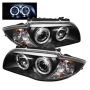 SPYDER 5008985 Projector Headlights - LED Halo - Black