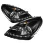 SPYDER 5015006 Projector Headlights - DRL - Black
